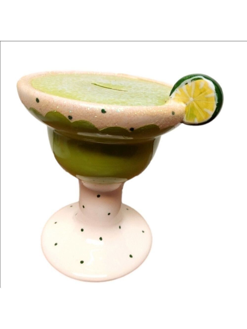 Pier 1 Margarita Ceramic Coin Bank